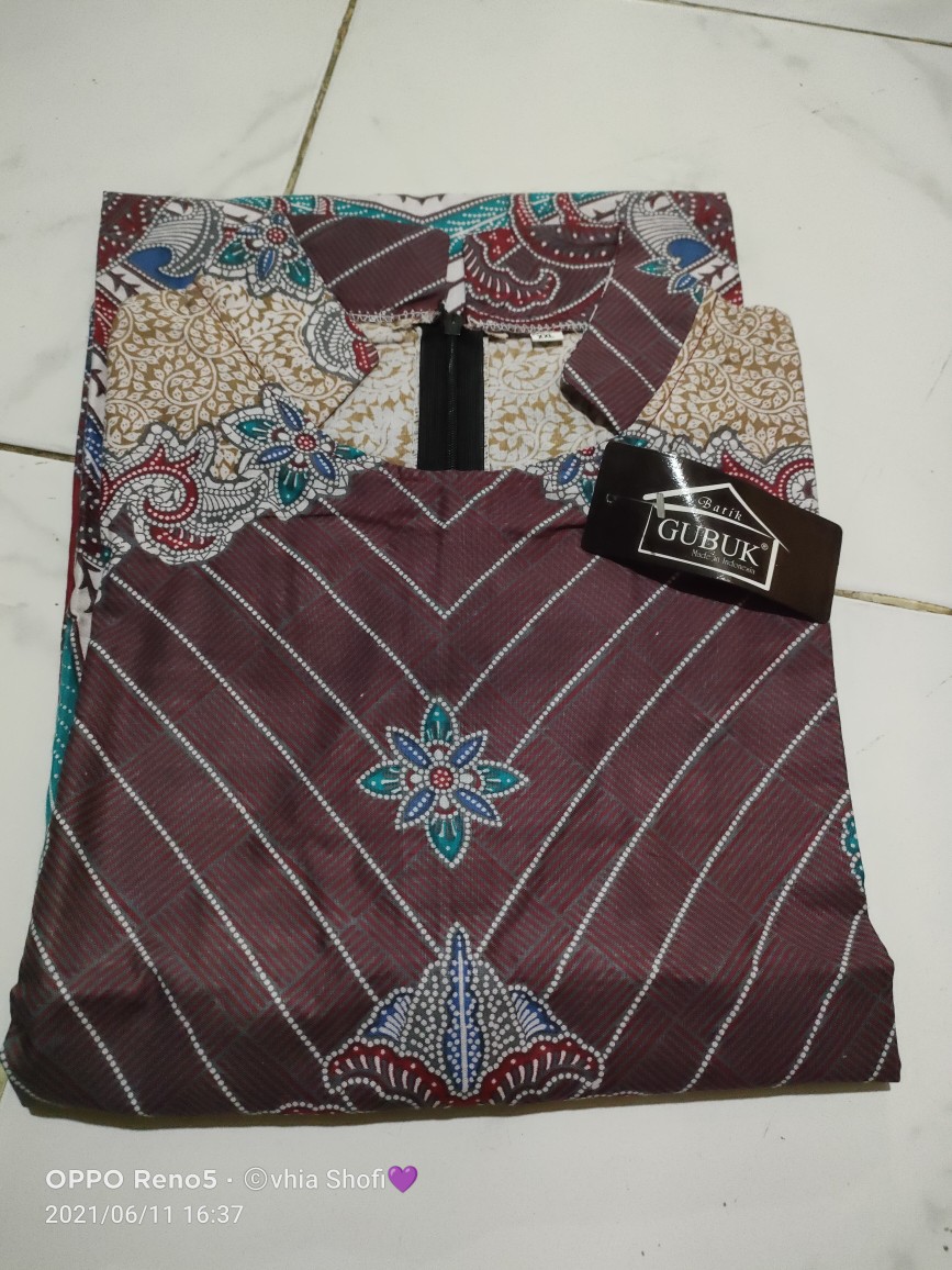 Atasan Batik Dolby Dolbi Dobby Doby Tenun Sutra Tulis Halus Katun Atbm Baron ,sarombit Atasan Batik