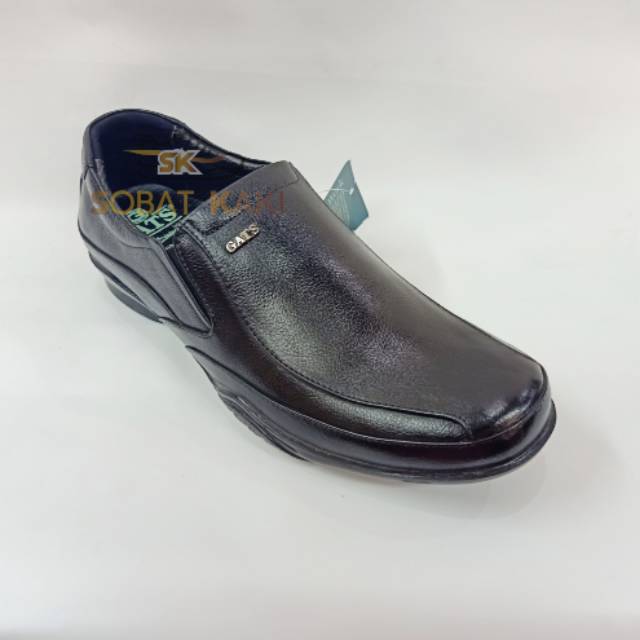 Sepatu Kantor Formal Kulit Pria Gats GI 7211 Black