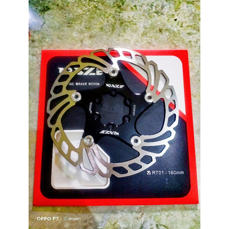 rotor  raze 160mm 6" + bolt rotor