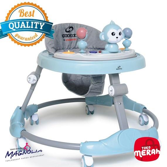 Baby Walker Apolo Spacebaby Roda Bayi Belajar Jalan Anak Lucu