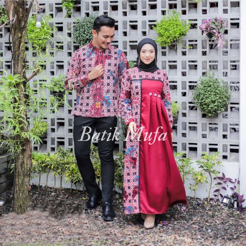 SET COUPLE GAMIS KAISHA GOWN BAJU GAMIS LEBARAN TERBARU 2022 GAUN HARI RAYA BAJU COUPLE LEBARAN