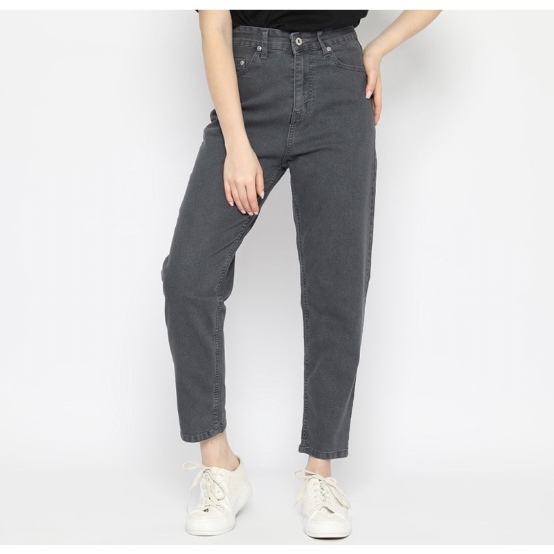 FICHINO- HW Boyfriend Jeans Elsie Retro Grey