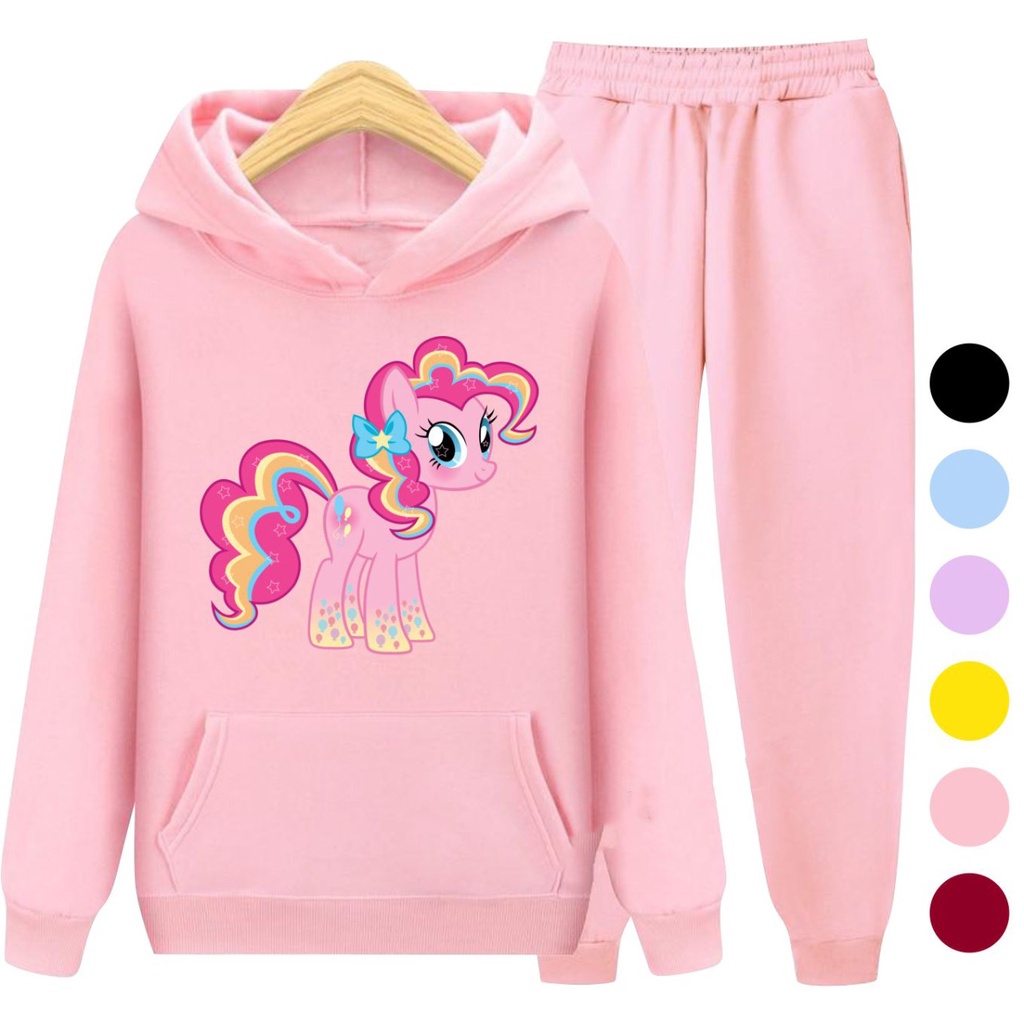 Setelan Anak Sweater Hoodie KUDA PONY/ Sweater Anak Size S (3-5 Thn) M (5-7 Thn) XL(9-12 thn) XXL (13 + thn)