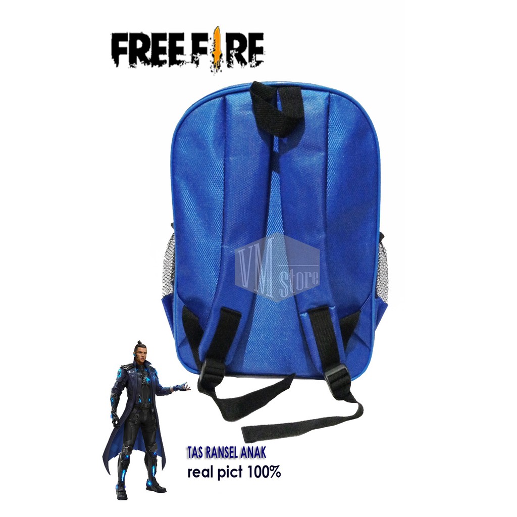 TAS RANSEL ANAK FREE FIRE TAS RANSEL SEKOLAH ANAK LAKI - LAKI TAS ANAK KARAKTER FREE FIRE PAUD TK SD TAS GENDONG ANAK LAKI-LAKI