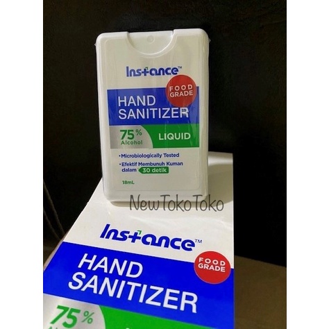 Hand Sanitizer Instance Spray 18ml FOOD GRADE