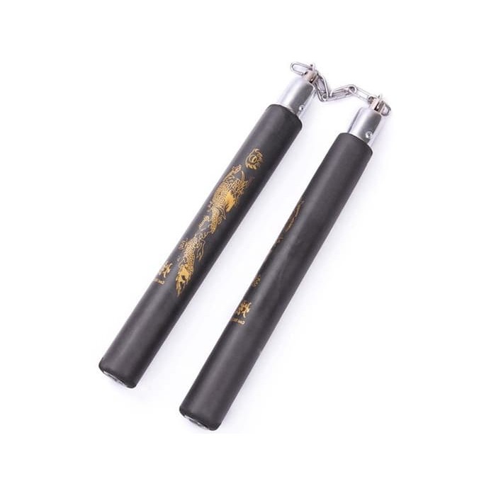 Double Stick Busa Naga Alat Beladiri Nunchaku Double Stick Dobel Stick Ruyung Busa Foam