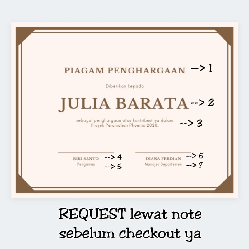 

Jasa Cetak Sertifikat / Piagam