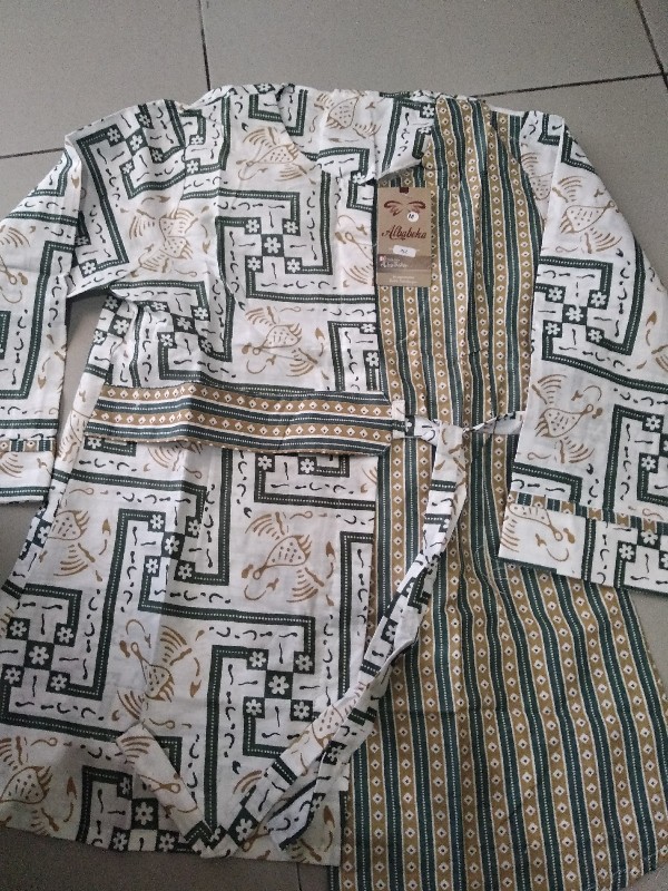 Batik Wanita Asj Sa Hrb026 Kenongo Kemeja Tosca Pendek