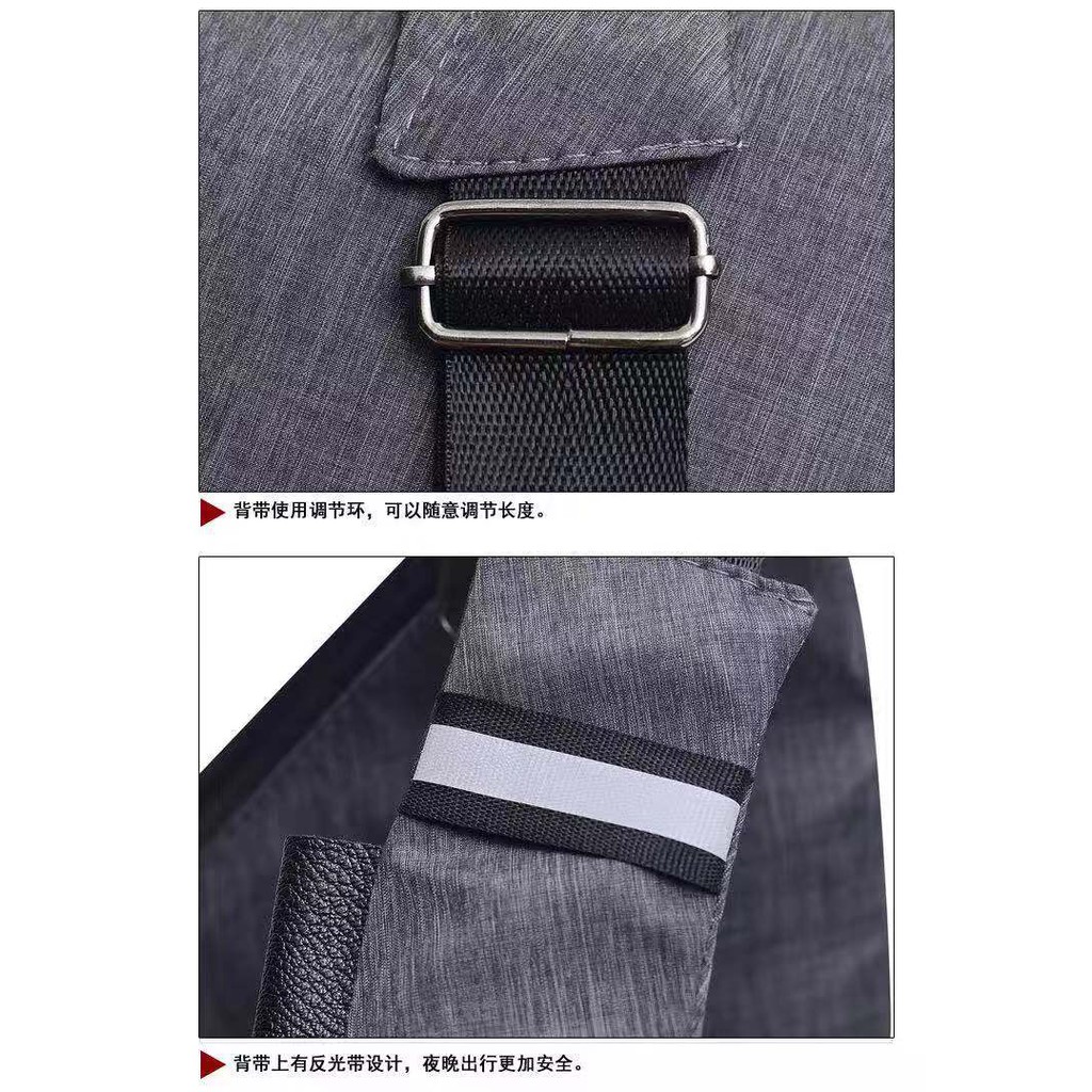 SALE  LJY20 Tas Selempang Pria Korea New Style Sling Bag Diskon Murah Impor Brand New TKM