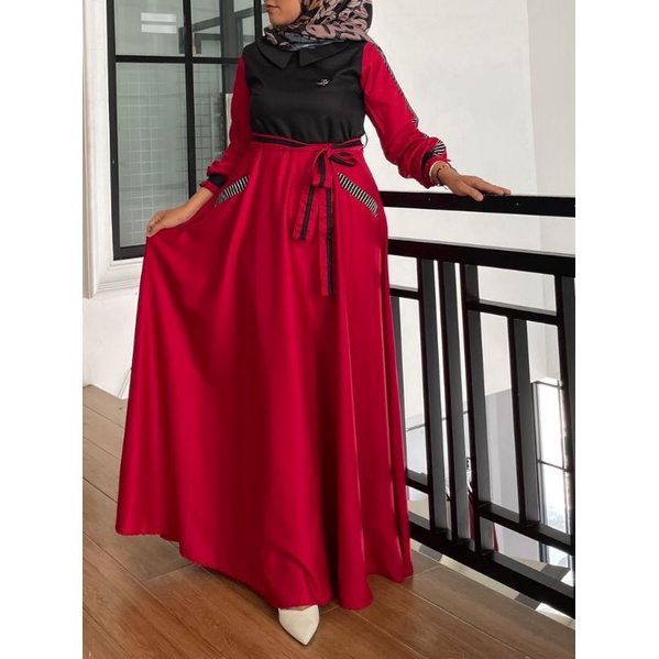Zana Dress Merah by Journey