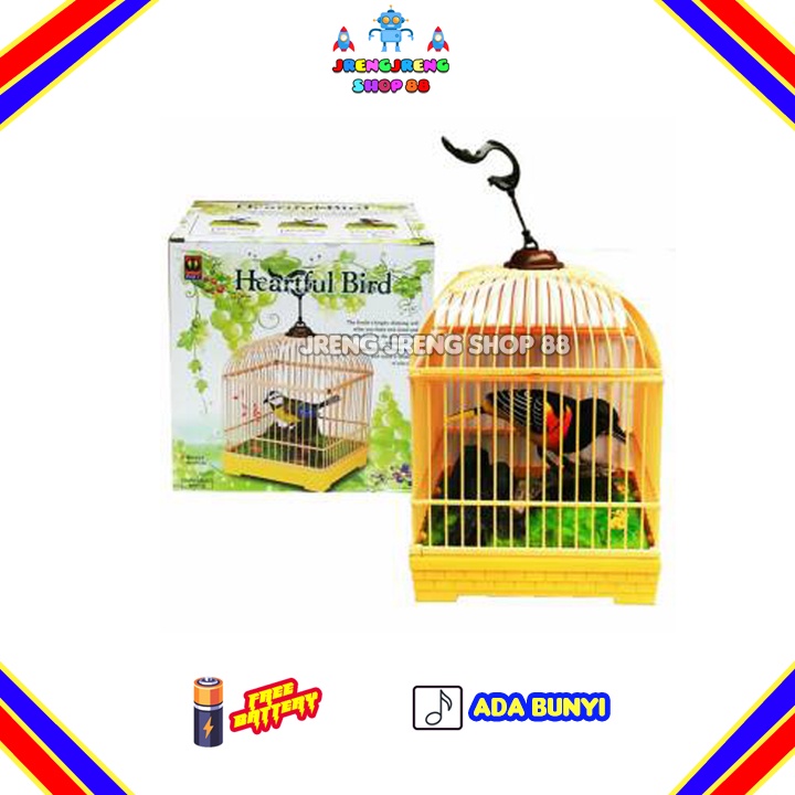 Mainan Anak Burung Sangkar Besar bisa bersuara