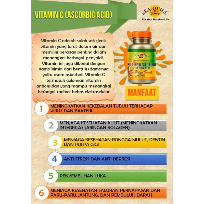 SEA QUIL VITAMIN C 1000