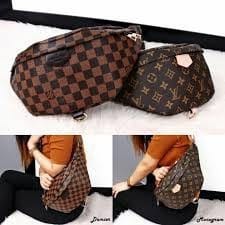 REAL PICT ASLI IMPORT tas wanita tas selempang tas pinggang lv BUMBAG / LV WAISTBAG LV tas batam