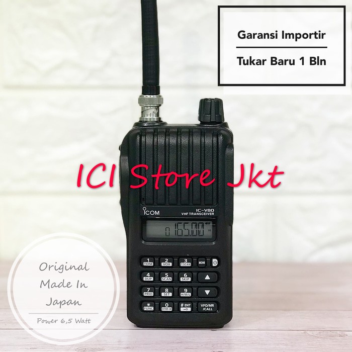 Termurah Radio HT Icom V80 Original / Garansi Importir
