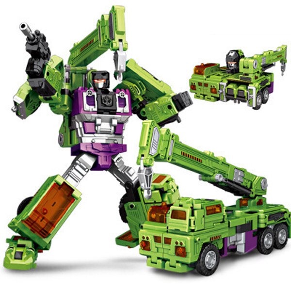 NBK Mainan Rakit Robot Devastator Transformer 6 in 1 - 3349