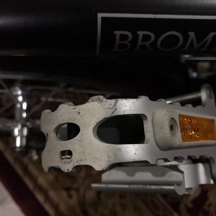 brompton bike sepeda lipat brommie s2l 2018 original FULLSET bekas