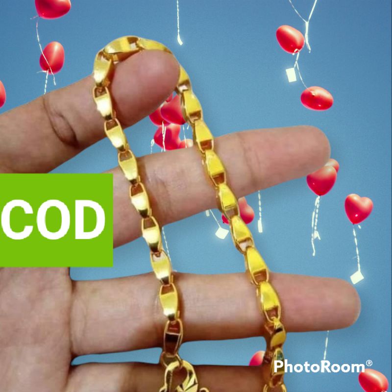 GELANG TANGAN WANITA MOTIF PADI BESAR SEPERTI MAS 24 K REELPIC