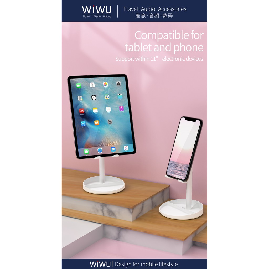 WIWU ZM201 - Mirror Desktop Stand For Phone and Tablet