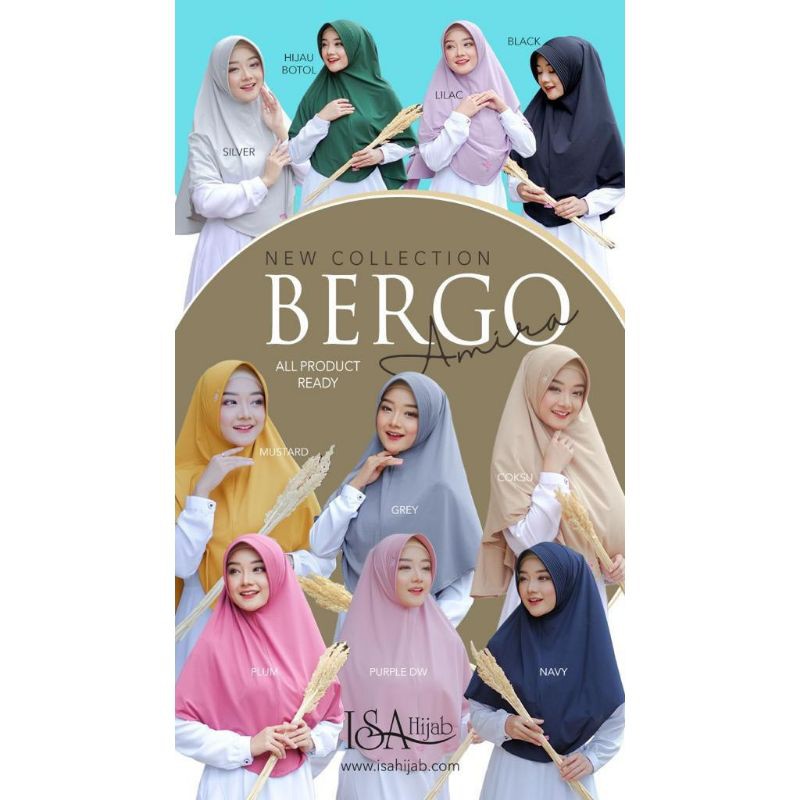 Bergo Amira size M by Isa Hijab