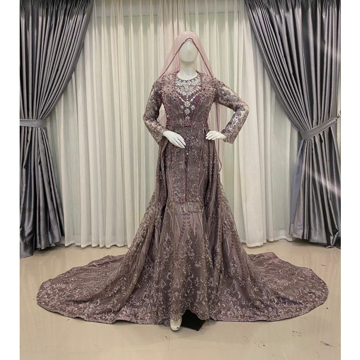 Gaun pengantin premium/wedding dress