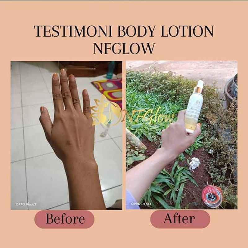 Body lotion nf glow