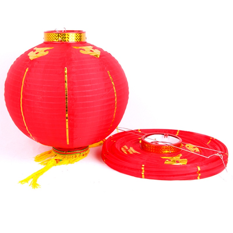 Lampion Gantung Imlek Lampion Kain Sutra Besar Premium / Lampion Dekorasi Hiasan Kelinci 2023 Chinese New Year