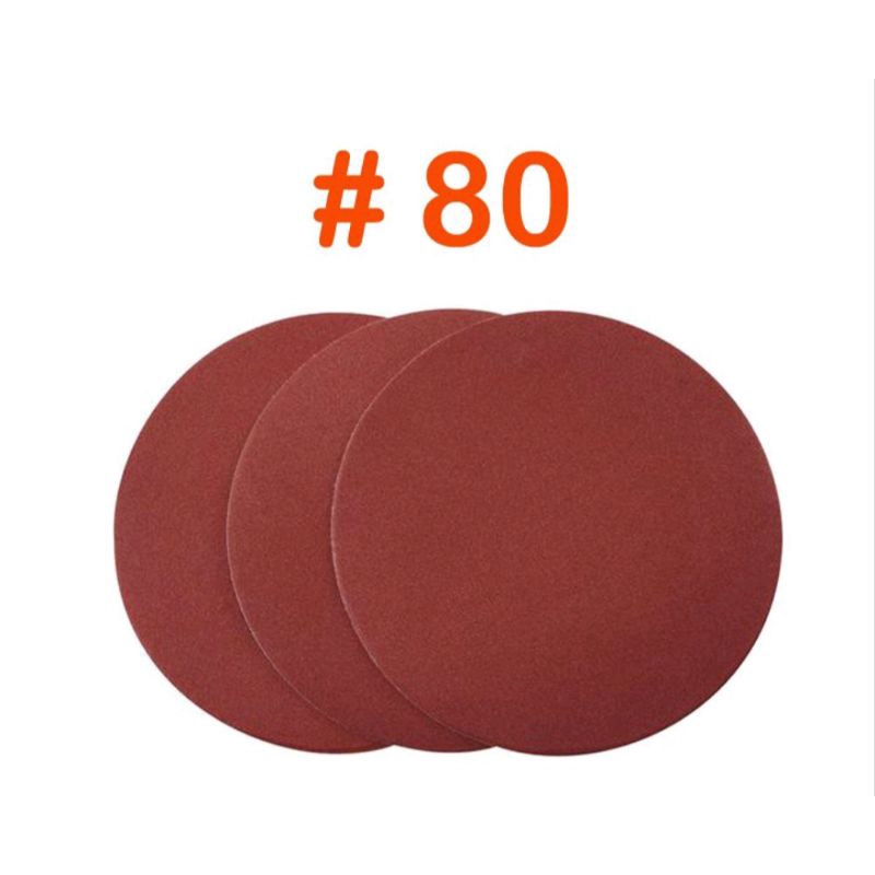 Amplas bulat #80 SAB (isi 6pcs)