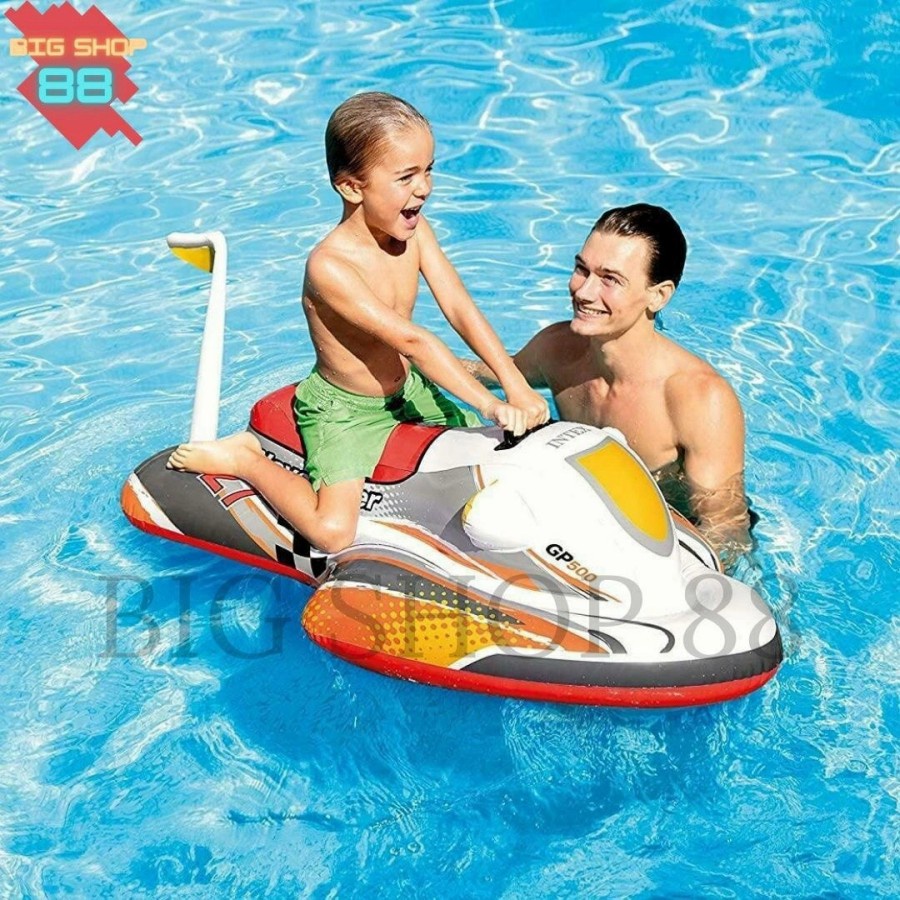 PELAMPUNG INTEX JETSKI JETSKY WAVE RIDER PELAMPUNG RENANG ANAK #57520 Berkualitas