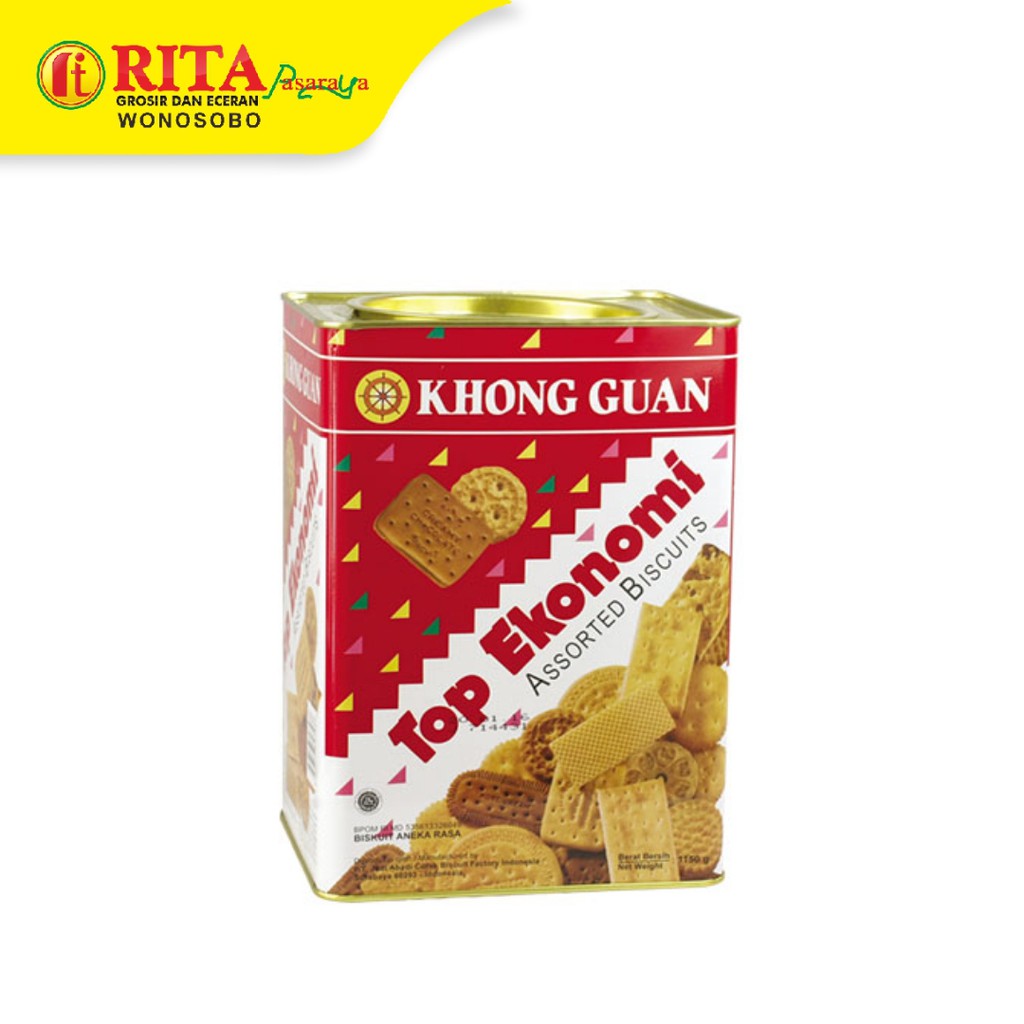 

Khong Guan Top Ekonomi Assorted Biscuits 1150gr