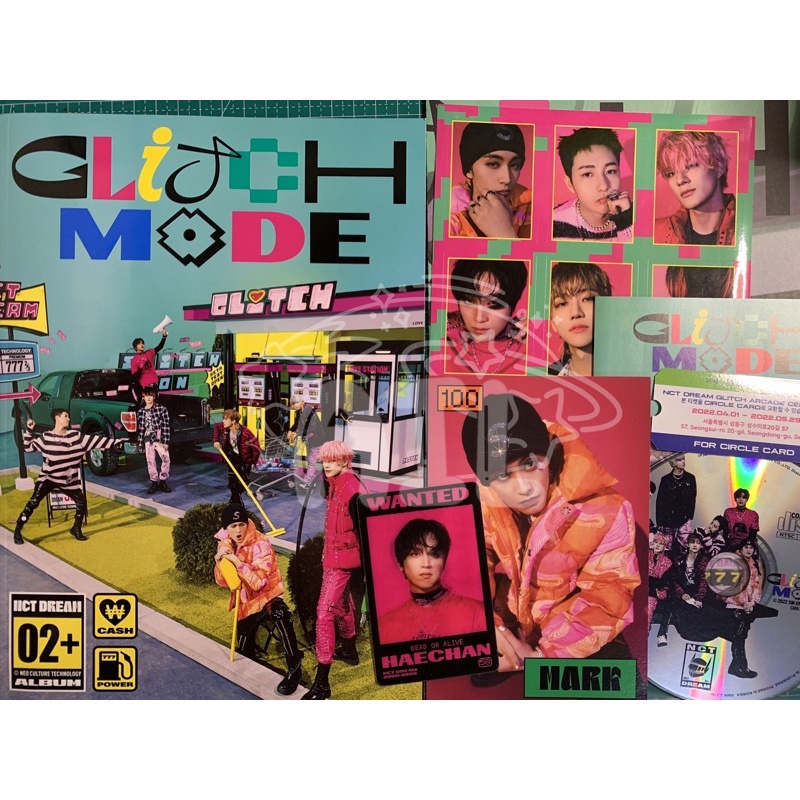 NCT Dream Glitch Mode Album Only Lenticular Haechan
