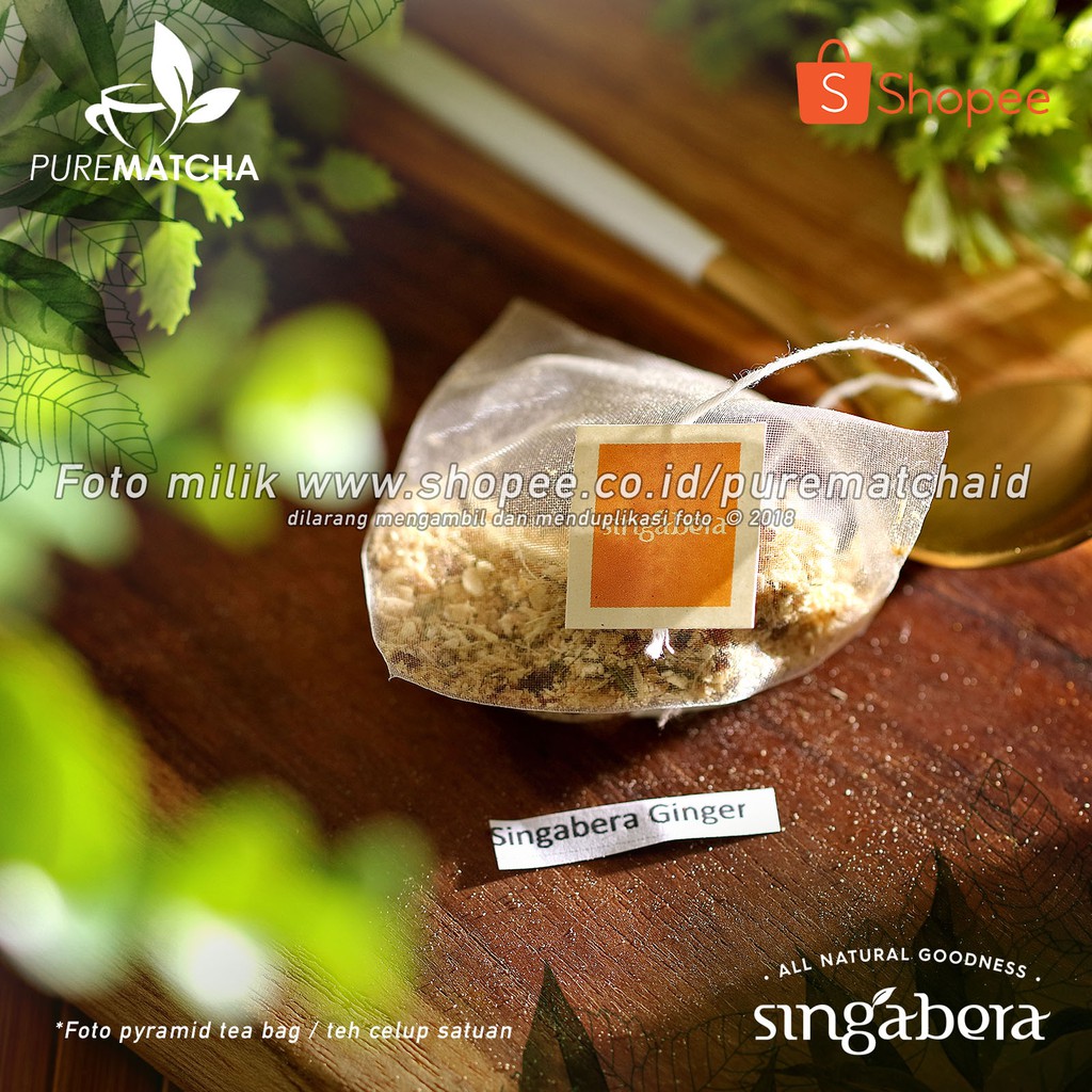 

Singabera Teh Premium Indonesia - Singabera Ginger Tisane 1tb Indonesian Tea