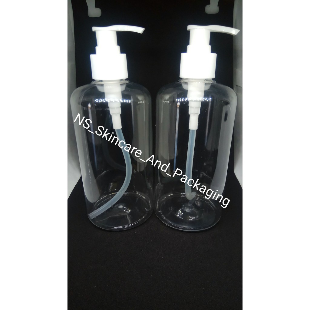Botol hand sanitizer 500ml pump / Botol pump 500ml / Botol sabun