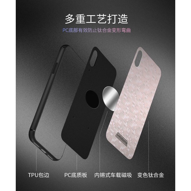 Motomo 3D 3Dimensi Metal Xiaomi Redmi 5, Redmi 5A