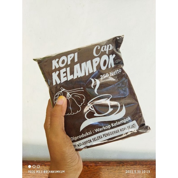 

kopi cap kelampok / kopi hitam bubuk / kopi instan siap seduh / kopi enak kiloan