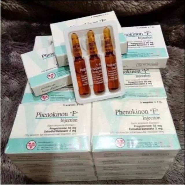 PHENOKINON F INJECTION ORIGINAL VESCO THAILAND- Phenokinon “F” injection Hormon wanita