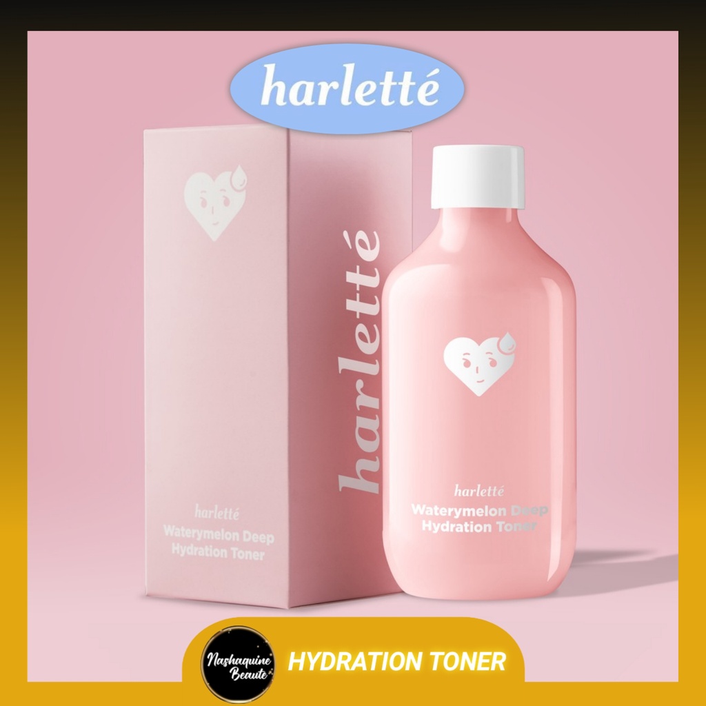 Harlette Waterymelon Deep Hydration Toner 200ml - Unscented Toner 200 ml