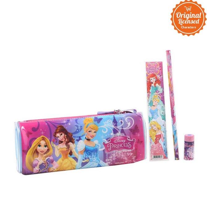 

Promo Awal tahun Disney Princess Stationerry Set Pencil Case Oval Promo Awal tahun