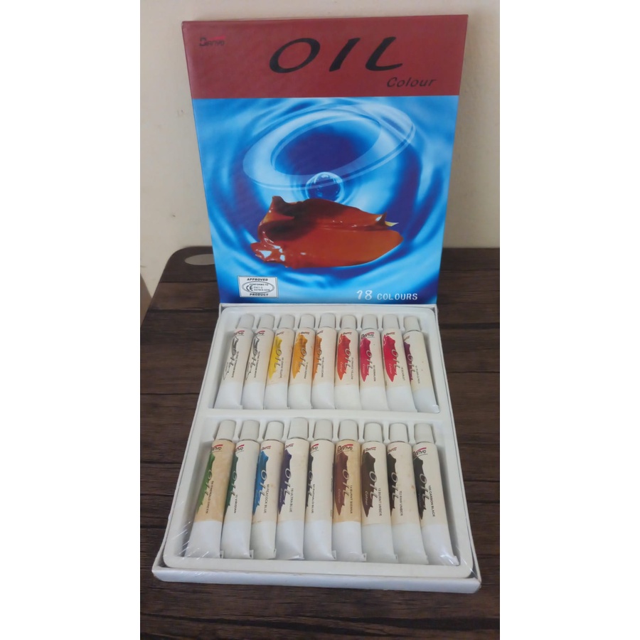 

Cat Minyak Oil 18 Colour .