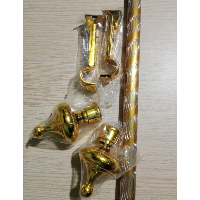 Besi Gorden/Batang Gordyn/Rollet Hordeng/Gorden Jendela 100Cm/150Cm