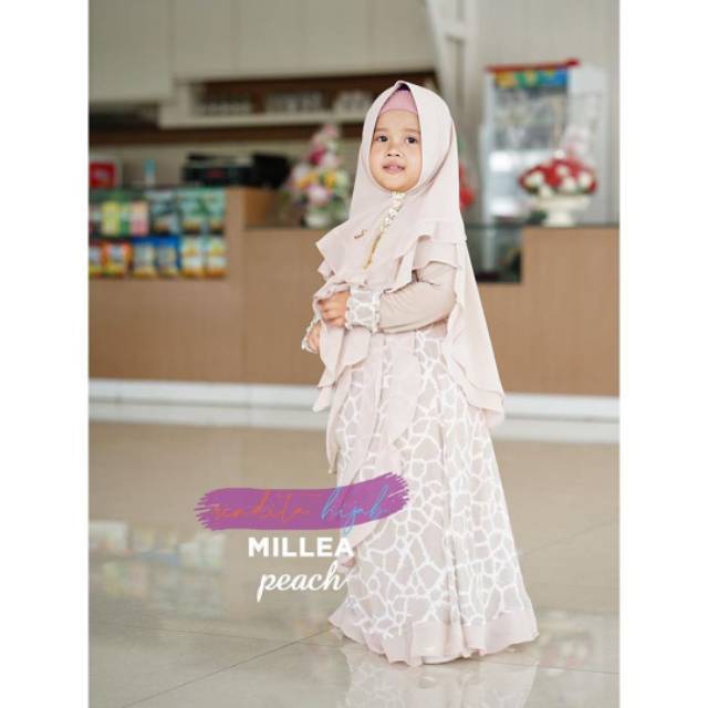 Gamis anak Millea Kids By Rindita