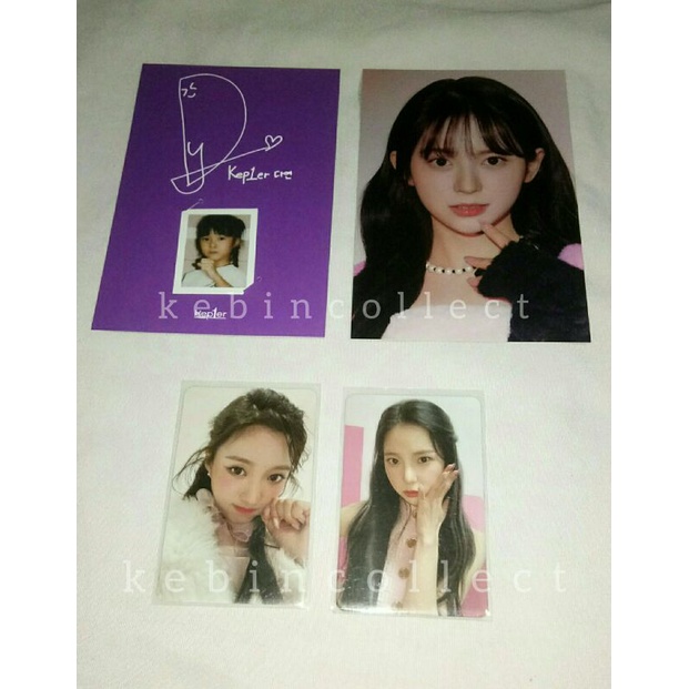photocard postcard baby card yujin yeseo mashiro dayeon kep1er