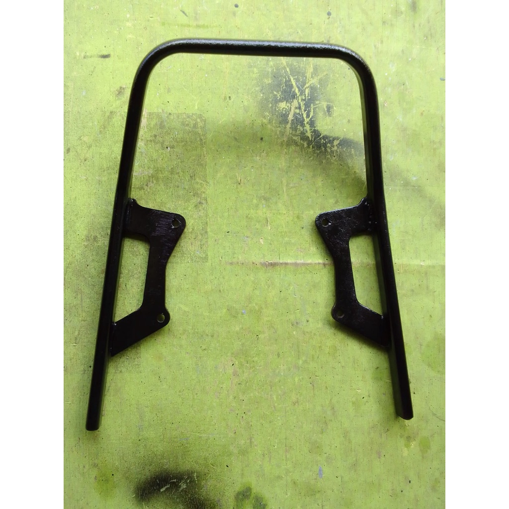 Behel begel plenger pegangan tangan jok belakang motor kawasaki kaze kaze r original orisinil