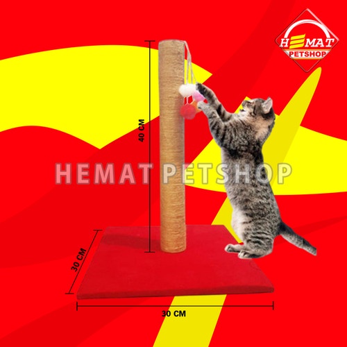 Cakaran Kucing Tiang garukan Mainan Kucing Cat Scratcher Toys