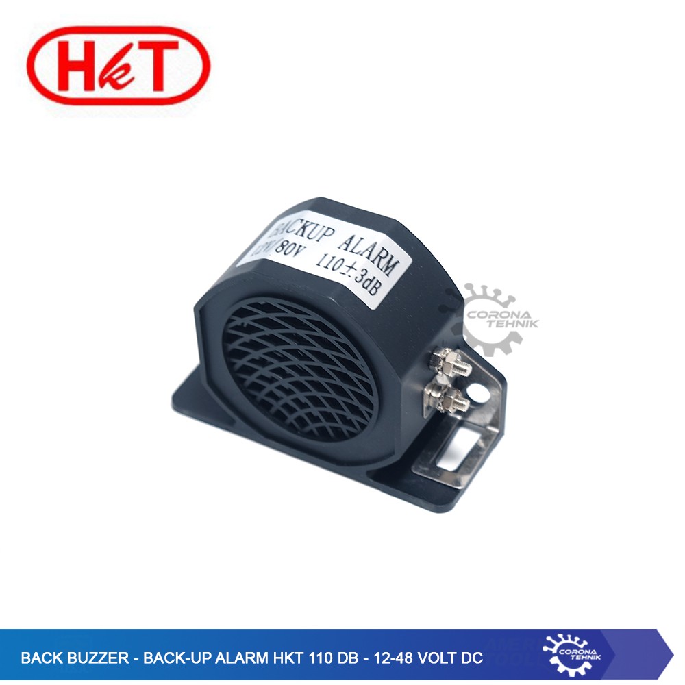 Back Buzzer - Back-Up Alarm HKT 110 dB - 12-48 Volt DC