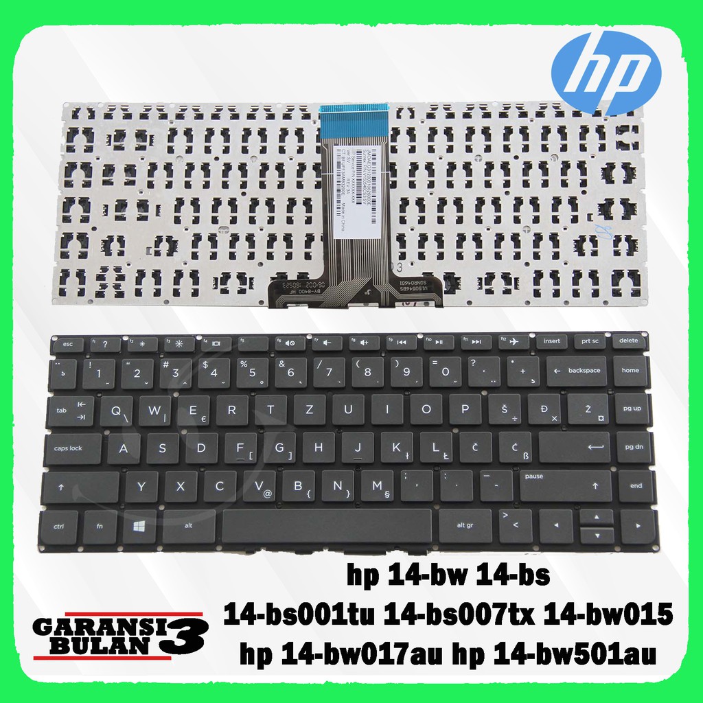 Keyboard Hp Pavilion 14 14-BW 14-BP 14-BF 14-BS 14-BA