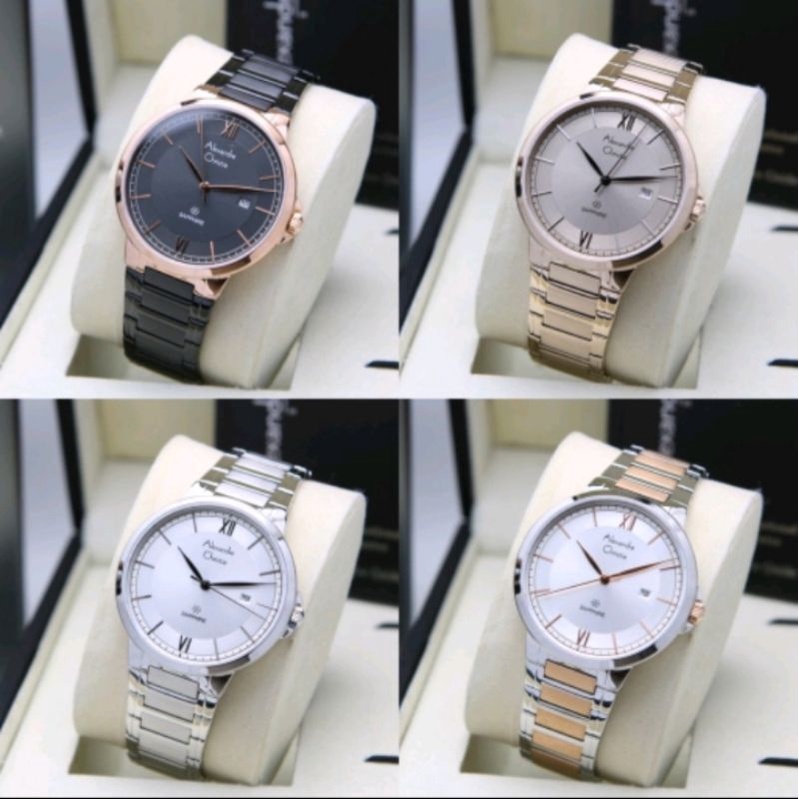 Original Alexandre christie jam tangan pria ac8537/ac 8537/ 8537