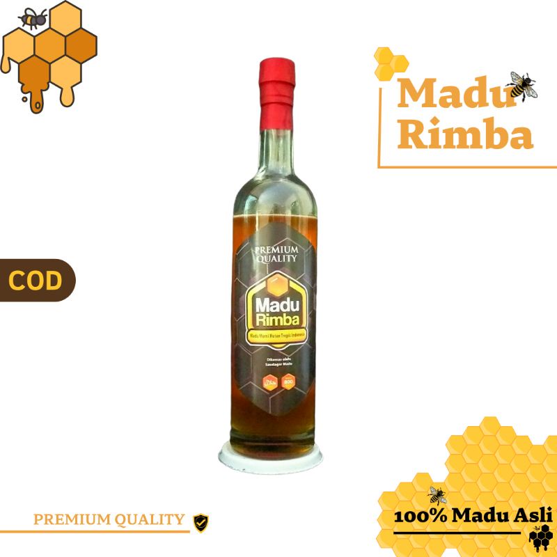 

Madu Rimba Madu Murni 800 Gram Madu Asli Hutam