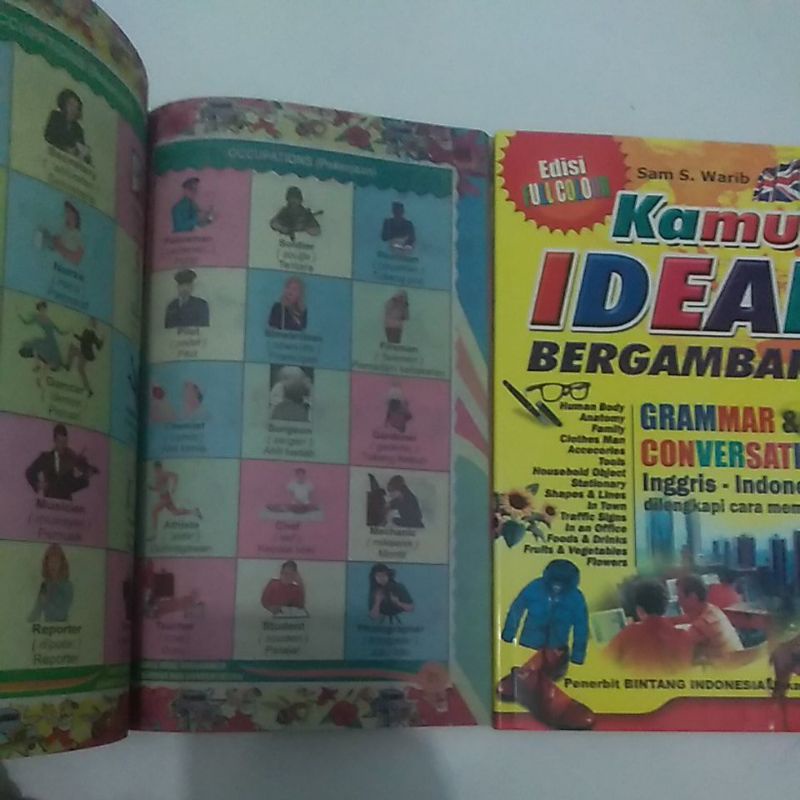 kamus ideal bergambar . kamus Inggris Indonesia