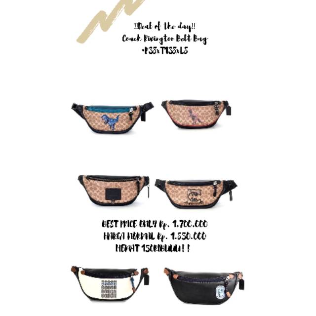 Coach Rivington Belt Bag