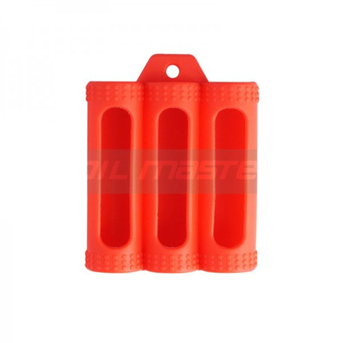 Coil Master Battery Rubber Case 3x18650 RED [Authentic] [ Vaporizer ]